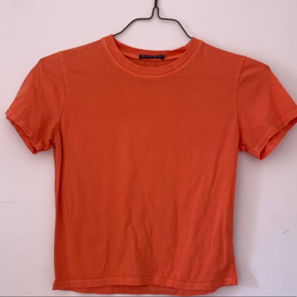 Orange Crop-ish Tee